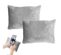 Small Pillow for Travel 2 Pieces Of 11 By 7 Inches Small Soft Support | Nap Pillow Waist Knee Kids Pet Bed Chair Sofa Camping Desk Travel Airplane