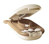 Small Pills - Tagliale - Portable Slot Container | Multifunctional Cutter for Tablets, Pill Oil Mill, Integrated Dispenser, Accessories
