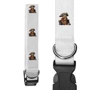 Small 'Pirate Captain Skull' Dog Collar (PR00056855)