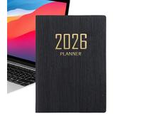 Small Planner 2026,A7 Time Management Diary,365 Days English Version Notebook Planner | for Schedule Goal Notes School College Business Workplace Family Student Women Men