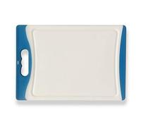 Small Plastic Chopping Board or Cutting Board - Blue 29cm | Constructed from Durable, Antibacterial Polypropylene. Dishwasher Safe | from Jean Patrique