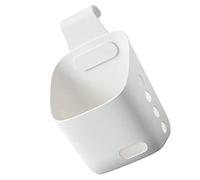 Small Plastic Hanging Basket, Thickened and Ventilated Small Hanging Basket, PP Drain Hole, Breathable for Bedroom and Kitchen (White Large Size 55210)