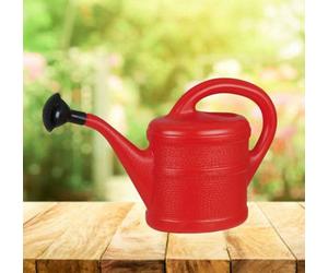 Small Plastic Watering Can 1L Red Indoor Houseplant Mini Kids Watering Can