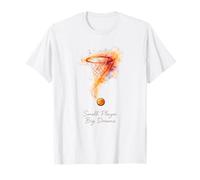 Small Player Big Dreams Men's Basketball Champs Motivation T-Shirt