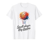 Small Player Big Dreams Men's Basketball Champs Motivation T-Shirt