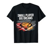 Small Player Big Dreams Men's Basketball Champs Motivation T-Shirt