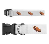 Small 'Playful Red Panda' Dog Collar (PR00060503)
