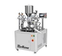 Small Pneumatic Liquid Filling Machine Oil Filling Machine Manual Tube Filling and Sealing Machine for Small Business