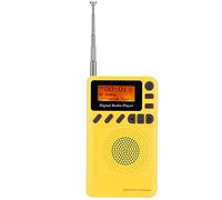 Small Pocket DAB/DAB+ & FM Radio, Portable DAB Radios Stereo Receiver Rechargeable Digital Radio with USB Charging for 22 Hours Playback