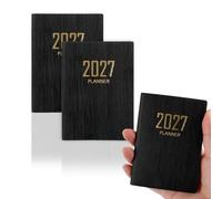 Small Pocket Diary 2027 Week to View, A7 Daily Weekly Planner 2027