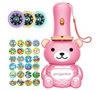 Small Pocket for Children, Bear Projector Flashlight, Torch and Projector, Story Torches Light Toy, Projector Flashlight, Flashlight Projector, Story Projector