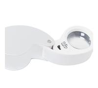 Small Pocket Magnifier Glass Handheld Magnifying glass with light LED for Seniors Student Reading, Coin, Jewelry or Exploring Elders Gift Hobby Travel