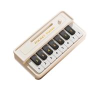 Small Pocket Piano for Kids Educational Musical Toy to Inspire Creativity and Develop Early Music Skills Texture Keyboard Piano