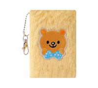 Small pocket sized notebook | With keychain and fluent writing - Small notebook mini journal,for kids students women work,study agenda planning home office school univers