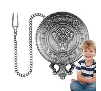 Small Pocket Watch with Metal Dice, Pocket Watch Dice, Role Playing Dice Game | Retro Metal Dice Game for Role Playing and Board Games, Entertainment Dice, Silver, Se référer au descriptif, Refer to