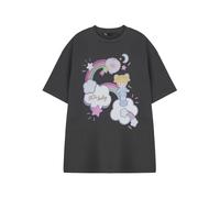 (Small) Polly Pocket Short Sleeved T-Shirt (Womens Grey)