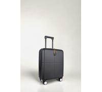 JLY Premium Black Small Suitcase, 100% German Covestro Polycarbonate, 4 Spinner Wheel Small Carry-On Hard Shell Hand Luggage Suitcase, Superior Organisation TSA Security Lock Ultra-Quiet Wheels