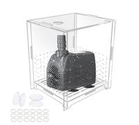 Small Pond Pump Cover, Fish Water Tank Protective Case, Acrylic Protective Cover For Outdoor Pond Filter, Water Filter Pump, Outdoor Pond, Garden, Swimming Pool, Fish Tank (4.3 “X3.5 ”X5.1")