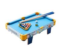 Small Poōl Tabĺe - ABS | Foldable Pool Table, Tabletop Billiard Toys, Space Saving Steady Portable Family Leisure Game| Home Indoor Outdoor Bedroom Playroom Party Gathering Indooŕ Mini Gift