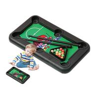 Small Pool Table | Kids Billiards Table Pool Toy - Small Billiards Game Top Toy for Family Friends Children