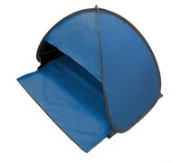 Small Pop- Up Beach Tent, Automatic Pop-Up Pet Tent, UV Protection and Weather Resistance, With Zipper Pocket, Summer Shade for Baby, Adults, Kids & Pets(Sapphire blue vinyl)