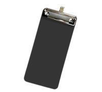 Small Portable Clipboard with Hanging Hook 10x22cm Conference Clipboard Writing Board for Office School Restaurant Cafe Compact for Receipts Organization