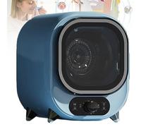 Small Portable Condenser Dryer with Stainless Steel Tub,with Dual Temperature Control Probe,Electric Clothes Condenser Dryer,0.8kg Capacity for Counter Top or Wall Mounted Use for Small Spaces(D)