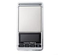 Small Portable Electronic Jewelry Scale Featuring Accurate Sensor System and Easy to Read Backlight Screen Digital Platform Scale for Various Uses (100G/0.01G)