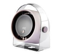 Small Portable Fan - Battery Powered Bladeless Fans, Quiet Rechargeable & Rechargeable Desk Fan | Lightweight Ultra Personal Air Cooler, Mini Refrigerator