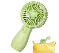 Small Portable Fan | Quiet Adjustable Cooling Fan with 3 Speeds | Portable Small Personal Fan | for Indoor and Outdoor Home Office School Travel Travel Walk