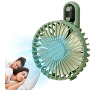Small Portable Fan, Rechargeable Manual Fan | Small Rechargeable Personal Fans,Portable 3 Speed Wind Travel Accessories for Men and Women
