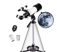 Small Portable Monocular,70mm Aperture 400mm AZ Mount Astronomical Refracting Small Portable Monocular for Kids Beginners - Travel Small Portable Monocular with Carry Bag,Pho