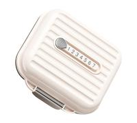 Small Portable Pill - 58g Multifunction Dosee Dispenser, Durablee Moisture Proof Tablet Case | Convenient Handy Pocket Sized Organizer for Purse Wallet Briefcase Backpack Travel Work School Trips