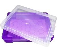 Small Portable Sand Tray with Lid - Purple