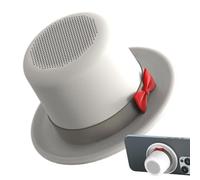 Small Portable Speaker,Top Hat Shape Sound Machine - Magnetic Outdoor Speakers with Phone Stand - for Study Room Car Picnic Party Travel Beach Fitness Workout Home