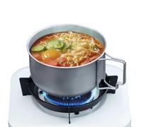 Small Pot for Camping Folding Kettle for Soup Cooking | Saucepan for Hiking Camping Picnic Travel