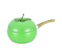 Small Pots for Cooking, Fruit Shaped Cooking Pot, Casserole Pot with Lid, for Induction Cookers, Electric Hobs, Cooking, Roasting, Kitchen, Milk, Soup, Simmer
