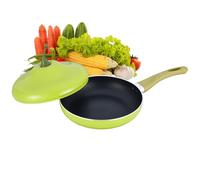 Small Pots for Cooking, Non-Stick Cooking Pot for Preparing and Poaching Pan with Lid, for Induction Cookers and Hobs, Cooking Milk Soup, Spaghetti, Roasting, Simmering