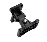 Small power solar panel bracket adjustable for optimal sunlight exposure, made of ASA plastic and compatible with bonding or screw fixing methods