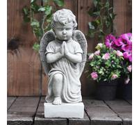 Small Praying Kneeling Cherub Memorial Ornament