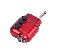 Small Preamplifier Preamp 6.35mm Plug With Bass Treble EQ Volumes Control Guitars Pickup EQ Equalizers Preamplifier Compact Size Light Weight