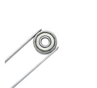 Small Precision Bearings Bore 2/3/4/5/6/7/8mm Miniature Ball Bearings for RC Car Hobby & Models Hardware(ID6x22x7)