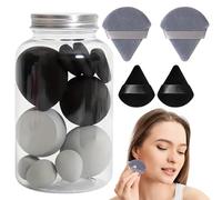 Small Precision Blending Sponge Travel Makeup Sponge Makeup Sponge Beauty Sponge and Powder Puff Multi-Use for Wet and Dry Use, Long Lasting for Women