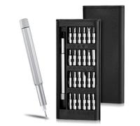Small Precision Screwdriver Set 24-in-1 Electronics Repair Tiny Kit Professional Magnetic Mini Repair Tool Men Gift Screw Driver for Phone Computer Watch Laptop Ring Doorbell Eyeglass Camera