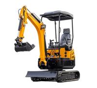 Small-Project Collaborative Mini Excavator - Ideal for Team Work in Residential Construction, Garden Renovation & Light Engineering