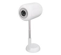 Small Projector, 1080P WiFi 1G and 8G, Auto Correction Projector 4k for Game Console, with Lift Stand for KTV Device (UK Plug)