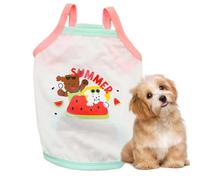 Small Puppy Clothes, Dog Shirt, Chihuahua Clothes | Comfortable Lightweight Sleeveless Cat Costume for Camping Walking on the Beach