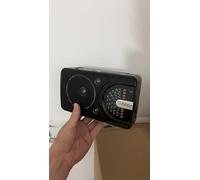 Small Radio with Bluetooth/USB/TF, AM/FM/SW1-2 Suitcase Radio Transistor with 1200mAh Rechargeable Battery, 360° Antenna & Carry Handle. Ideal for Camping, Travel, Home, Outdoor Fans & Everyday
