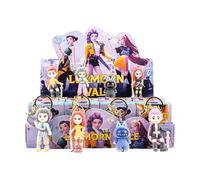 Small Random K-pop Group Ornaments Children's Toys 12Pcs/Set, Huntrix Rumi/Mira/Zoey Doll Keychain for Girls, Huntr/X Fans Merch, Kpop Merch, Christmas, Birthday Gifts (B2)