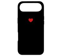 Small Red Heart Middle Trendy Simple Heart Case for iPhone Air